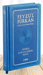 Feyzü`l Furkan Tefsirli Kur`an-ı Kerim Meali Sempatik Cep Boy - Tefsirli Meal - Ciltli - Lacivert - 1