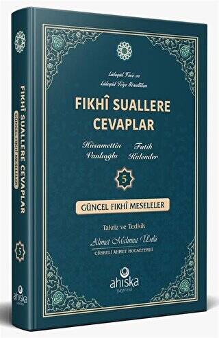 Fıkhi Suallere Cevaplar 5. Cilt - 1