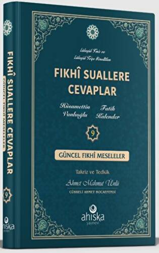 Fıkhi Suallere Cevaplar 9 - 1