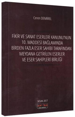 Fikir ve Sanat Eserleri Kanunu - 1