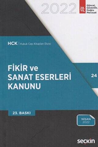 Fikir ve Sanat Eserleri Kanunu - 1