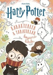 Film Özel Harry Potter Karakterler Ve Yaratıklar Boyama Kitabı - Beta Kids
