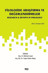 Filolojide Araştırma ve Değerlendirmeler - Ekim 2022 - 1