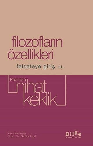 Filozofların Özellikleri - 1