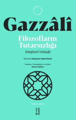 Filozofların Tutarsızlığı - 1