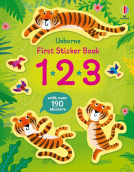 First Sticker Book 123 - Usborne