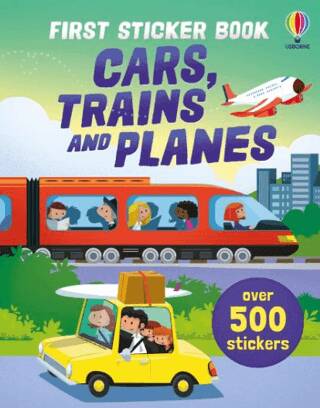 First Sticker Book Cars, Trains and Planes - 1