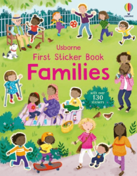 First Sticker Book Families - Usborne