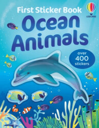 First Sticker Book Ocean Animals - Usborne
