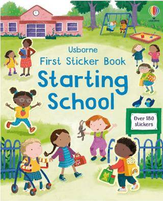 First Sticker Book Starting School: A First Day of School Book for Children - 1