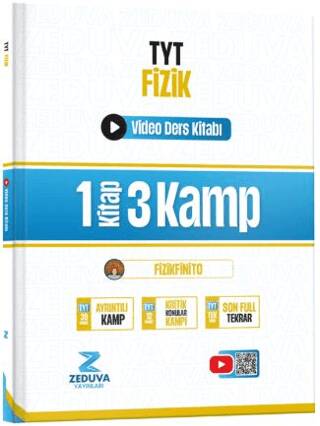 Fizikfinito TYT Fizik 1 Kitap 3 Kamp Video Ders Kitabı - 1