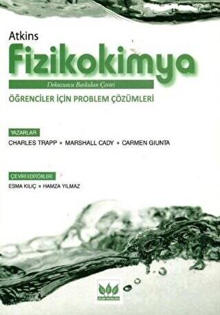 Fizikokimya Problem Çözümleri - 1