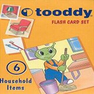 Flash Card Set: 6 Household Items - Ev Aletleri ve Gereçler - 1