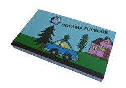 Flipbook Cep Sineması - Araba Boyama - Hobi Ürün