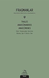 Fragmanlar - Thales Anaksimandros - Anaksimenes - 1