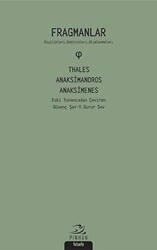 Fragmanlar - Thales Anaksimandros - Anaksimenes - 1