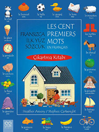 Fransızca İlk Yüz Sözcük - Les Cent Premiers Mots En Français Çıkartma Kitabı - 1