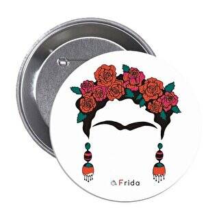 Frida Kahlo 3 Rozet - 1