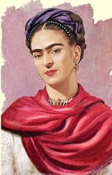 Frida Kahlo 3 Yumuşak Kapaklı Defter - 1