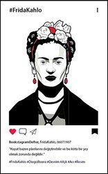 Frida Kahlo Grafiti 2 Bookstagram Defter - 1