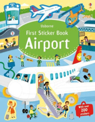 Frist Sticker Book Airport - Usborne