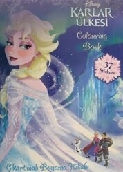 Frozen Coloring Book - Çıkartmalı Boyama Kitabı 37 Stickers - Doğan Egmont Yayıncılık