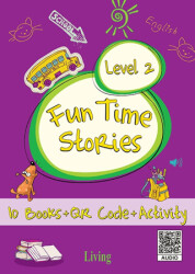 Fun Time Stories - Level 2 10 Books+CD+Activity - Living English Dictionary