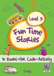 Fun Time Stories Level 3 10 Books + CD + Activity - Living English Dictionary