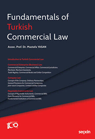 Fundamentals of Turkish Commercial Law - 1