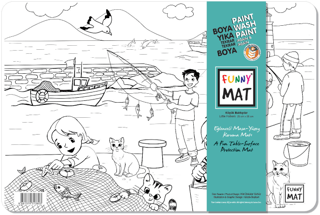 Funny Mat Küçük Balıkçılar - Little Fishers - 1