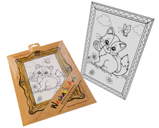 Funny Mat - Washable Art - Kedi - 1