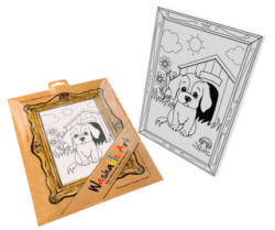 Funny Mat - Washable Art - Köpek - Akademi Çocuk
