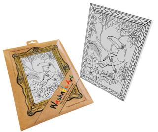 Funny Mat - Washable Art - Orman - 1