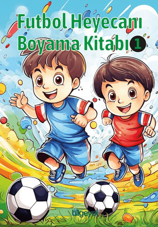 Futbol Heyecanı Boyama Kitabı 1 - 1