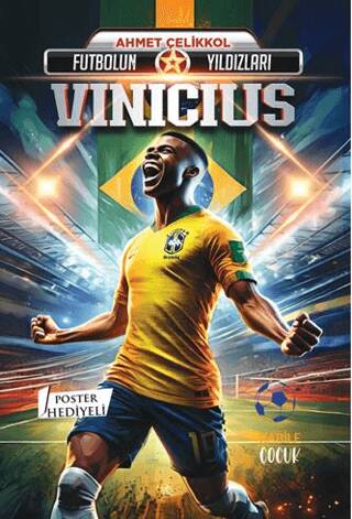 Futbolun Yıldızları Vinicius Poster Hediyeli - 1