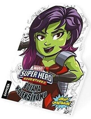 Gamora - Marvel Süper Kahramanlar Boyama Koleksiyonu - 1