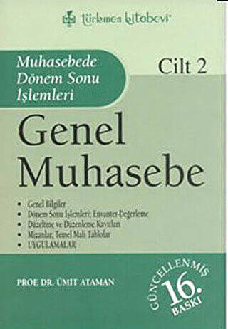 Genel Muhasebe Cilt: 2 - 1