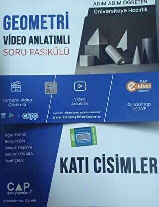Geometri Video Anlatımlı Soru Fasikülü - Katı Cisimler - 1