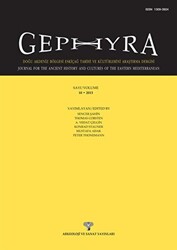 Gephyra Sayı 10 - Volume 10 - 2013 - 1