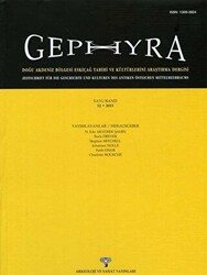Gephyra Sayı 12 - Volume 12 - 2015 - 1