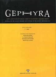 GEPHYRA Sayı 7 - Volume 7 - 2010 - 1