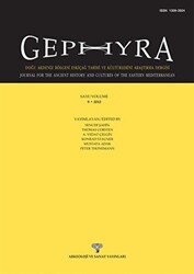 Gephyra Sayı 9 - Volume 9 - 2012 - 1