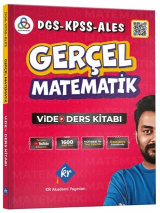 Gerçel Matematik DGS KPSS ALES Video Ders Kitabı - 1
