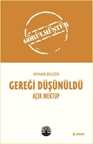 Gereği Düşünüldü - 1