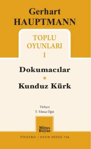 Gerhart Hauptmann Toplu Oyunları 1 - 1