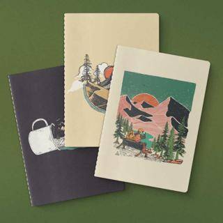 Gezi Serisi 3`lü Defter Seti - 1