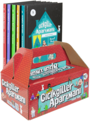 Gıcıkgiller Apartmanı 5 Kitap Kutulu Set - Mercan Okul Yayınları