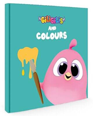 Giligilis And Colours - İngilizce Eğitici Mini Karton Kitap Serisi - 1