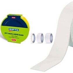 Gıpta Çift Taraflı Köpük Bandı 15Mmx3M Köpüklü Bant - Gıpta