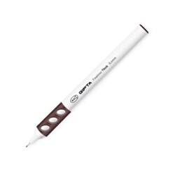 Gıpta Fineliner Thick 0.4 Mm Yuvarlak Gövde Koyu Kahve - 1